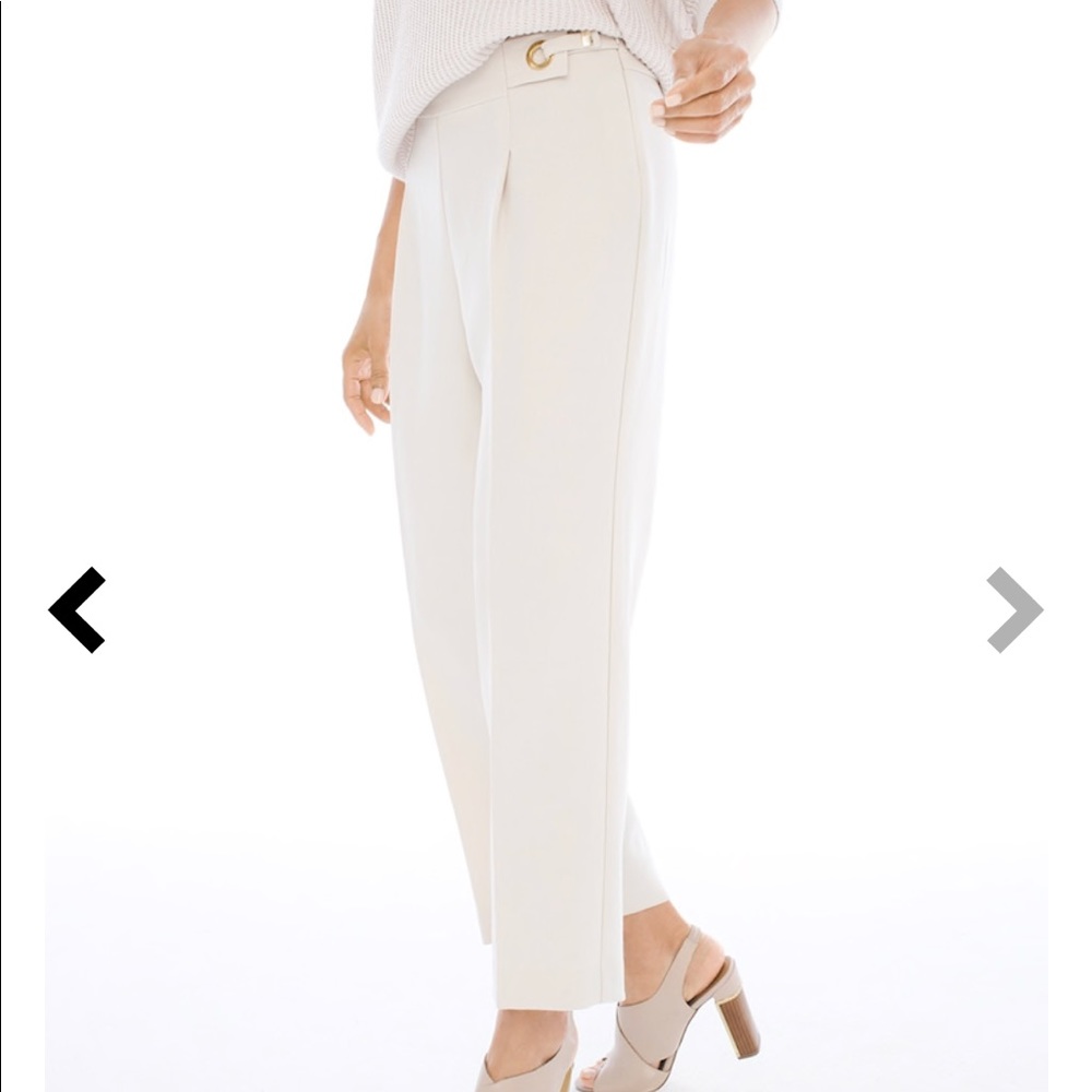 🆕 Chico’s Opal Crop Pants Soft 00 2 ankle new